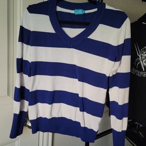 Womens striped sweater